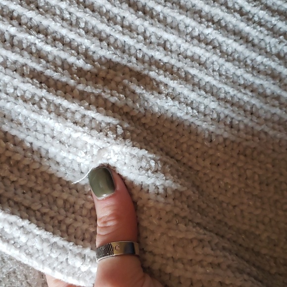 Aerie Cropped Chenille Sparkle Sweater - Picture 9 of 11